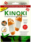 KINOKI DETOX FOOT PADS – 10 PACK PAIN RELIEF PATCHES