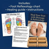 NATURAL WOODEN FOOT MASSAGER ROLLER FOR PAIN AND STRESS RELIEF