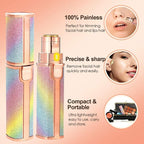 2-in-1 Rechargeable Facial Hair Remover & Eyebrow Trimmer – Painless & Portable