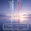 2-in-1 Hair Oil Applicator Comb with Roller Ball – Large Capacity Scalp Massager for Faster & Mess-Free Hair Oiling