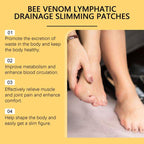 Bee Venom Lymphatic Drainage & Slimming Foot Patches (Set of 10 Patches)