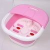 Portable Electric Foldable Foot Soaking Bucket | Collapsible Pedicure Basin Bowl | Spa Bath Foot Massager