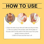 Bee Venom Lymphatic Drainage & Slimming Foot Patches (Set of 10 Patches)